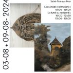 Exposition Chapelle Sainte-Anne - Carole SOUBIROUS & Yannick BLY - Du samedi 3 au vendredi 9 août 2024