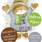 Noël 2024 - Vendredi 27 décembre à 10h et 11h : Lectures d'histoires autour de l'hiver - Chalet Place Charles de Gaulle