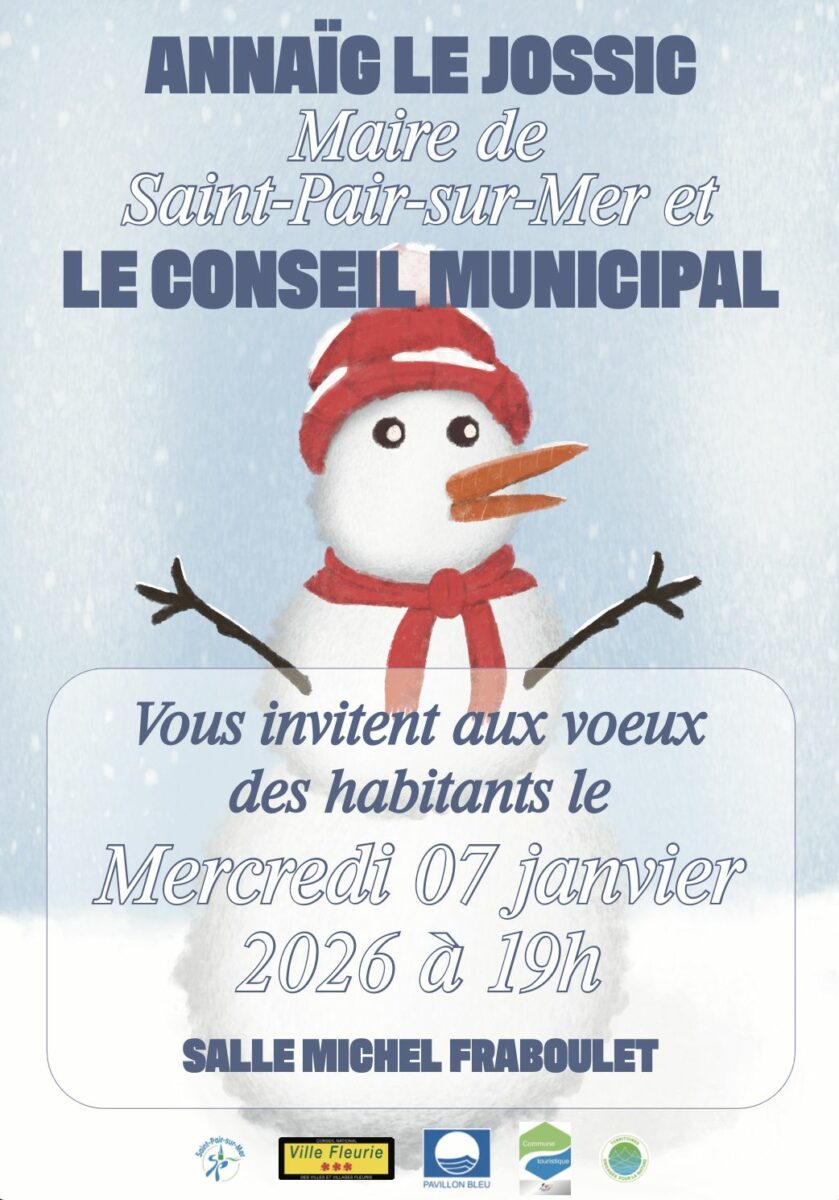 Voeux à la population Saint-pair-sur-Mer